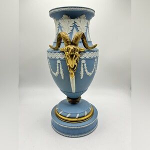 Estate Find Rare Antique Wedgwood Solid Jasper Vase 9 3/8 Inches England 1790s